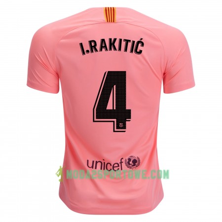 Koszulka FC Barcelona Ivan Rakitic 4 Trzeci Stroje Piłkarskie 2018/19 Krótki Rękaw